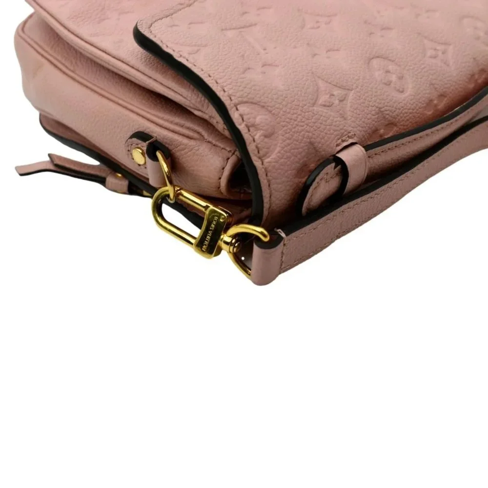 LOUIS VUITTON  Metis Pochette Empreinte Leather Crossbody Bag Pink - Picture 6 of 12